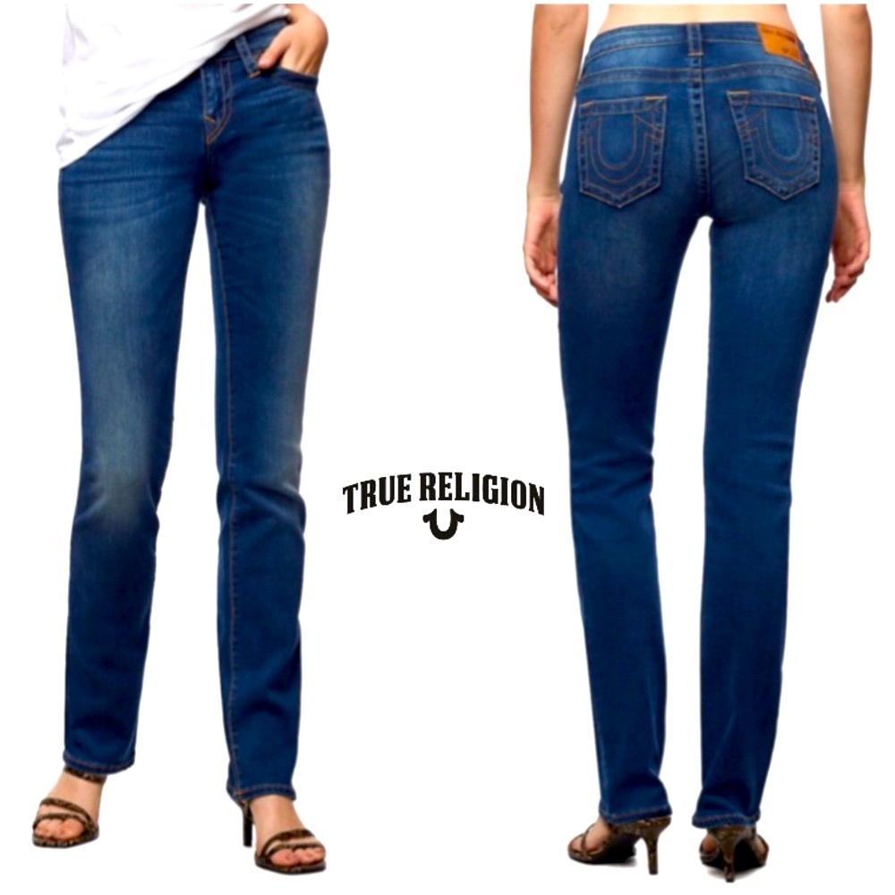 🆕 True Religion Straight Leg Jeans, Like New!